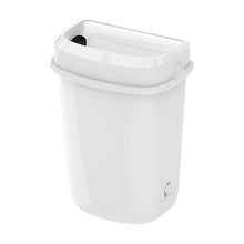 Premium Waste Bin 32Ltr with Wall Mounting Kit - White