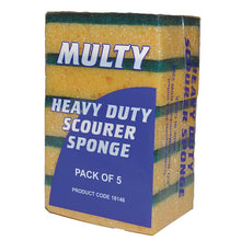 Edco Multy Scourer Sponge 10 X 15 cm Pack 5