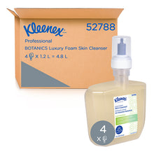 Kleenex Botanics Luxury Foam Hand Soap (4 x 1.2l cartridge/case) to suit Auto Dispenser 92147 & 53944