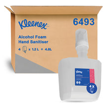 CLEARANCE Alcohol Foam Hand Sanitiser(4 x 1.2L cartridges/case)