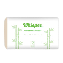 Whisper Bamboo FSC 1Ply Multifold Hand Towel 150 Sheets x 16 packs/ctn