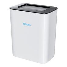 Whisper Waste Bin 30L White - Freestanding/Wall Mount w/bracket