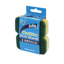 Merrishine Dishwand - Sponge Scourer - Twin Pack Refill ctn 12