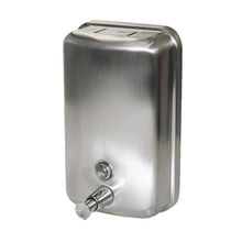 Dispenser Hand Soap Vertical - Stainless Steel Refillable 1.1lt