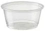 CLEARANCE 2oz/60ml Round Portion Cup - Clear sleeves